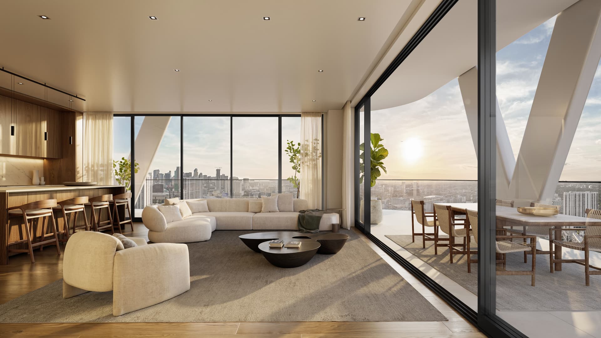 Corner Unit Living at HQ Residences Miami
